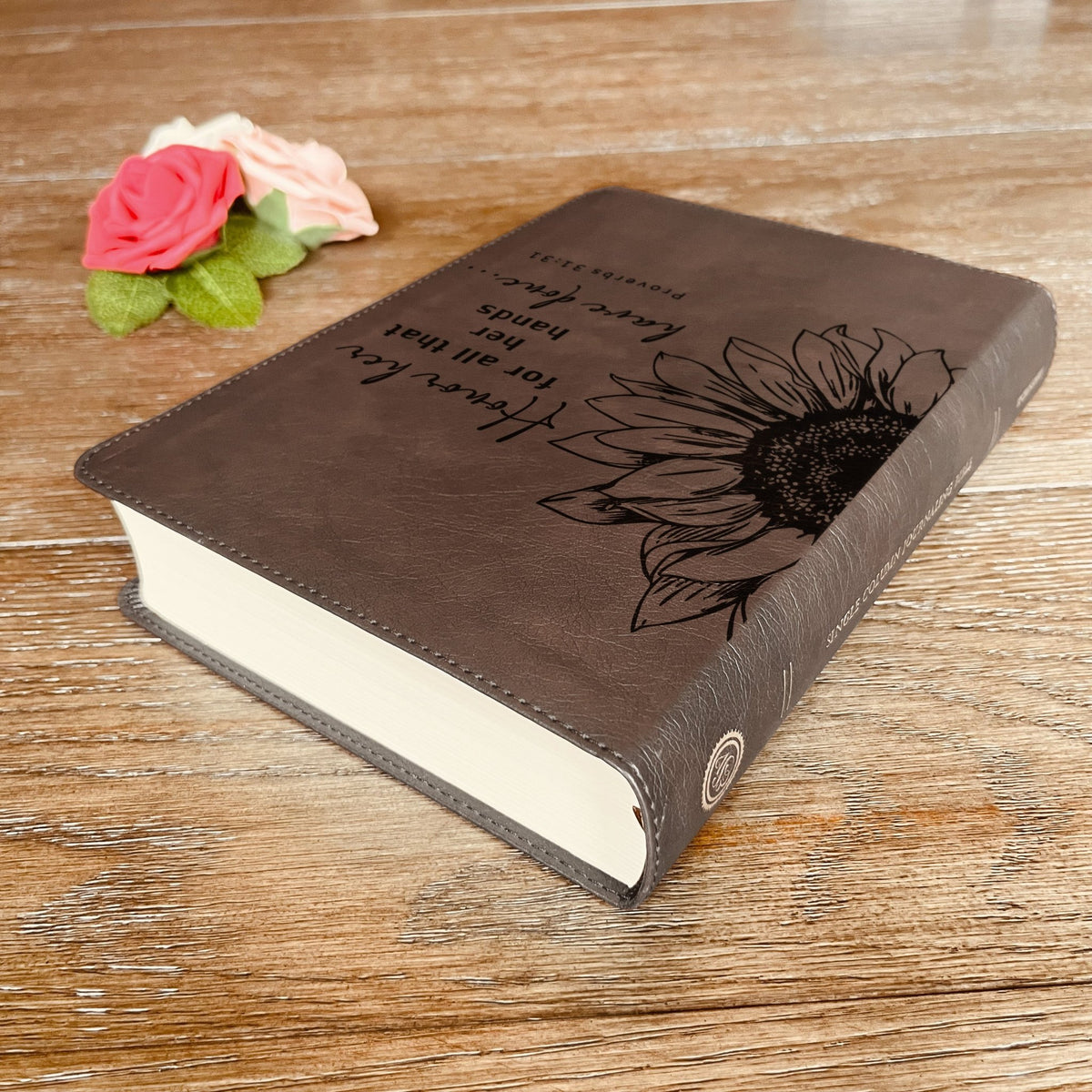Custom ESV Bible, ESV Journaling Bible, Custom Engraved English Standard Version, Christian Gifts, Baptism Gifts, ESV Bible Women - Religious Books - Aylev
