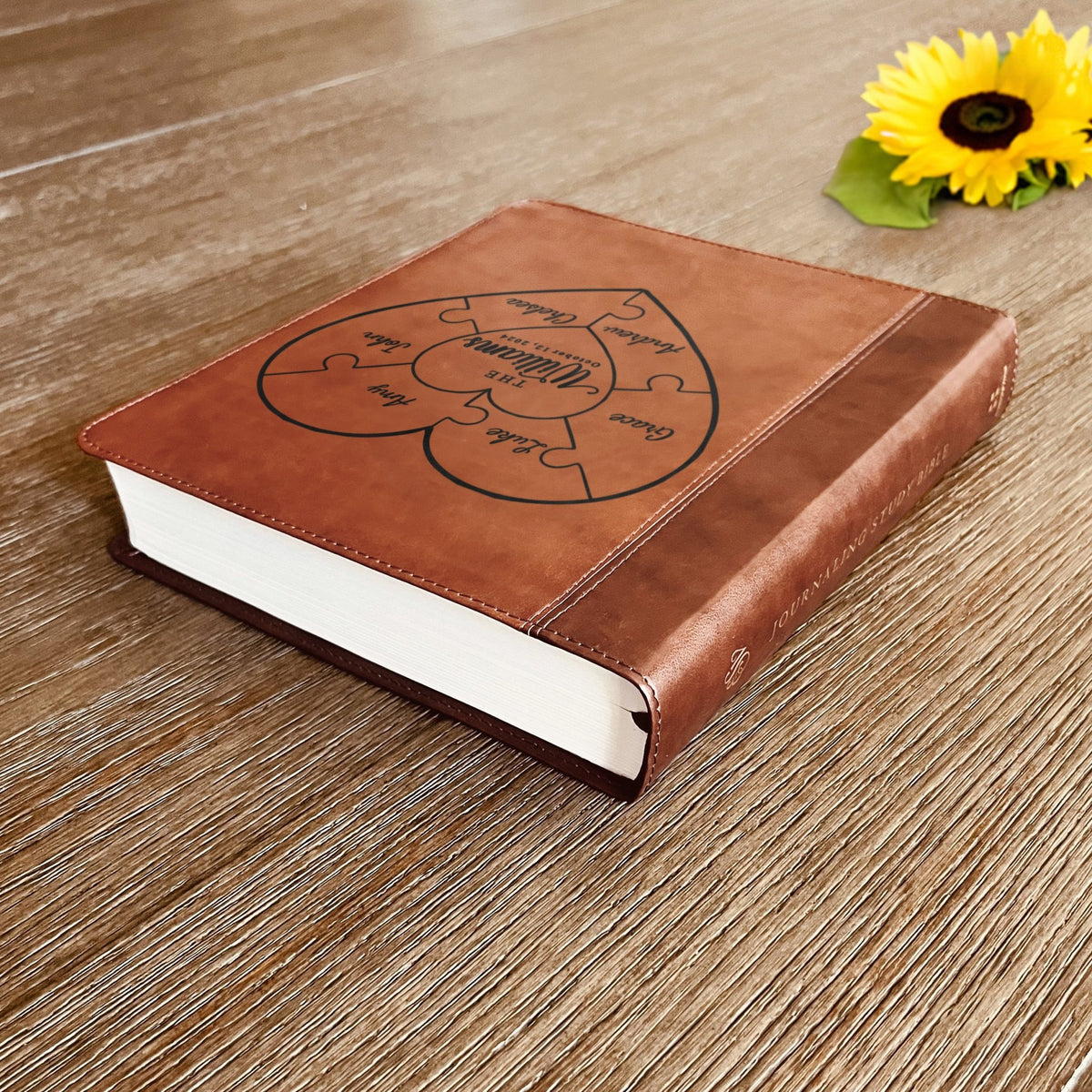 Personalized Family Bible, Custom Engraved ESV Family Journaling Study Bible, Wedding Bible, Christian Gifts, Family Bible for Wedding - Religious Books - Aylev