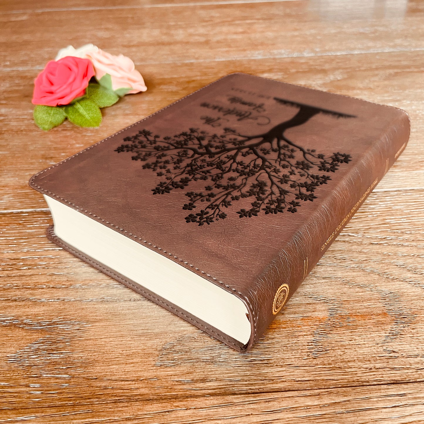 Personalized Family Bible, Custom ESV Single Column Journaling Family Bible, Engraved Bible, Wedding Gifts Christian Gifts Anniversary Gifts - Aylev