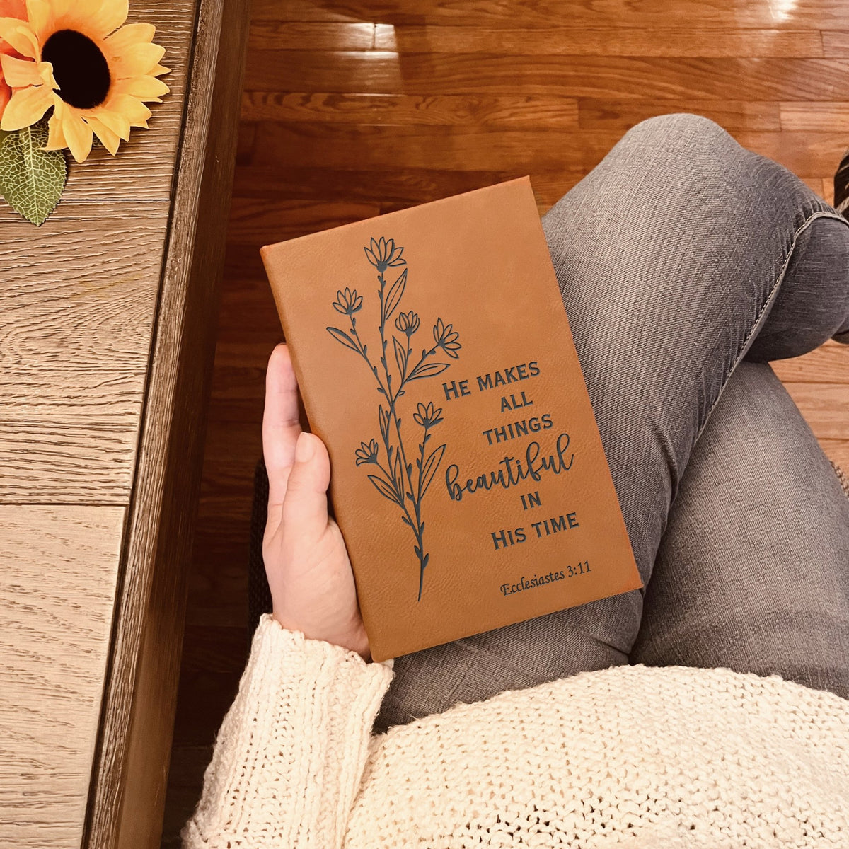 Custom Prayer Journal, Bible Study Journal, Daily Prayer Bible Journal, Prayer Journal for Women men, Bible Accessories Bible Study Supplies - Religious Books - Aylev