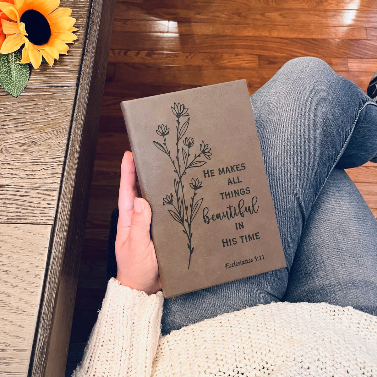 Custom Prayer Journal, Bible Study Journal, Daily Prayer Bible Journal, Prayer Journal for Women men, Bible Accessories Bible Study Supplies - Religious Books - Aylev