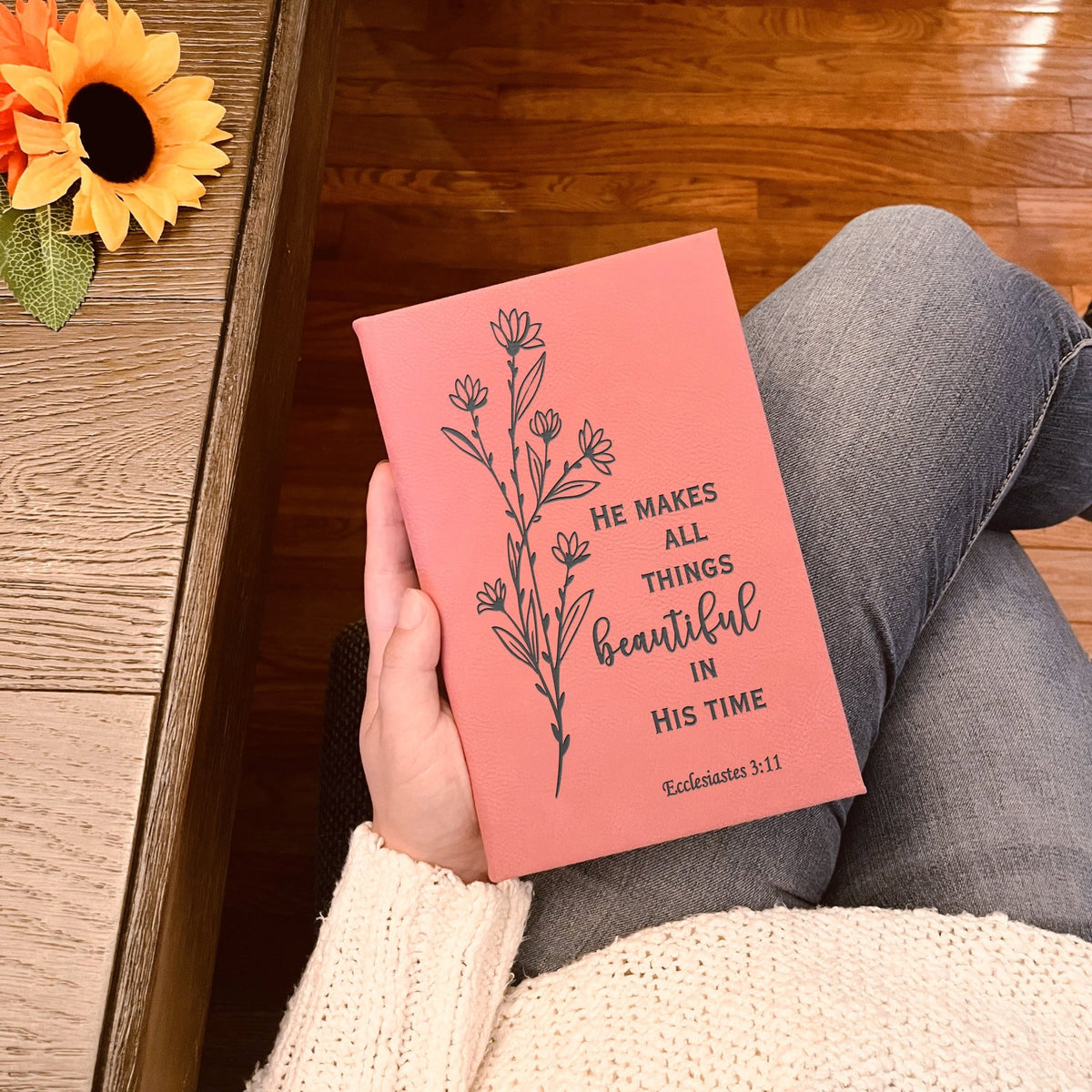 Custom Prayer Journal, Bible Study Journal, Daily Prayer Bible Journal, Prayer Journal for Women men, Bible Accessories Bible Study Supplies - Religious Books - Aylev