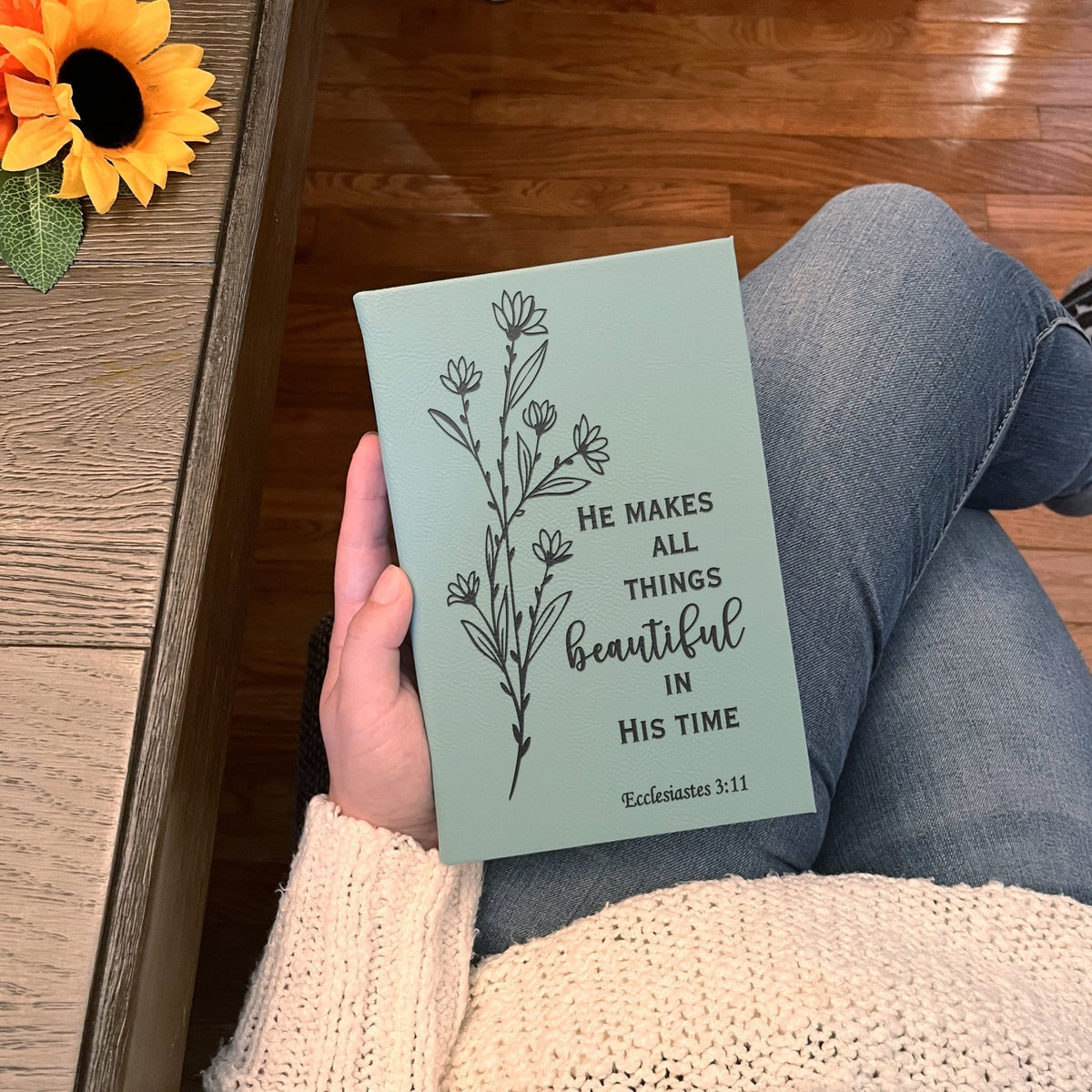 Custom Prayer Journal, Bible Study Journal, Daily Prayer Bible Journal, Prayer Journal for Women men, Bible Accessories Bible Study Supplies - Religious Books - Aylev