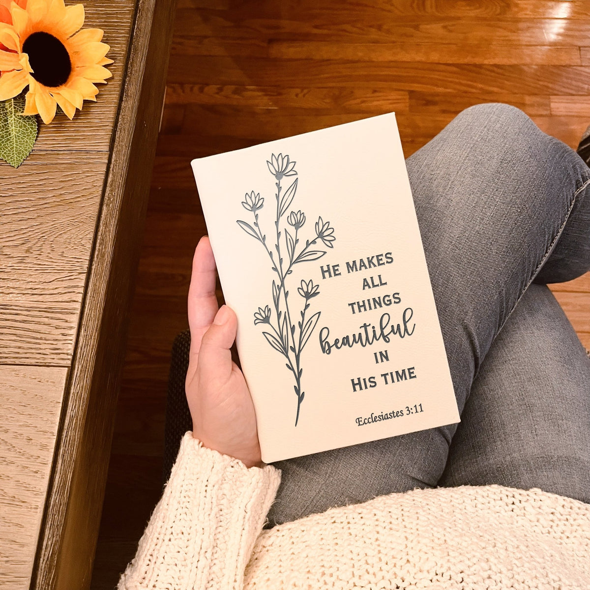 Custom Prayer Journal, Bible Study Journal, Daily Prayer Bible Journal, Prayer Journal for Women men, Bible Accessories Bible Study Supplies - Religious Books - Aylev