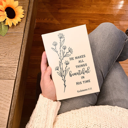 Custom Prayer Journal, Bible Study Journal, Daily Prayer Bible Journal, Prayer Journal for Women men, Bible Accessories Bible Study Supplies - Religious Books - Aylev