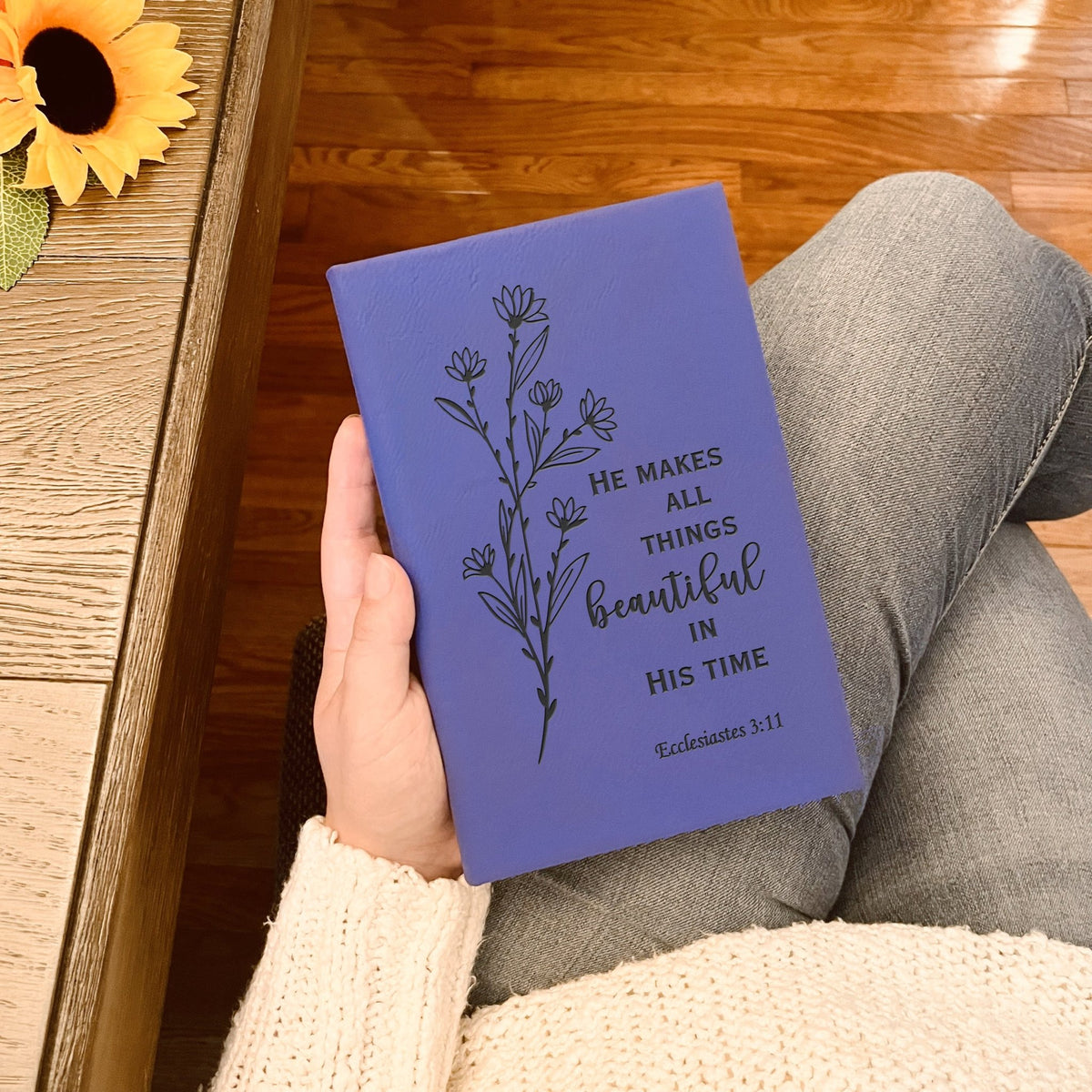 Custom Prayer Journal, Bible Study Journal, Daily Prayer Bible Journal, Prayer Journal for Women men, Bible Accessories Bible Study Supplies - Religious Books - Aylev