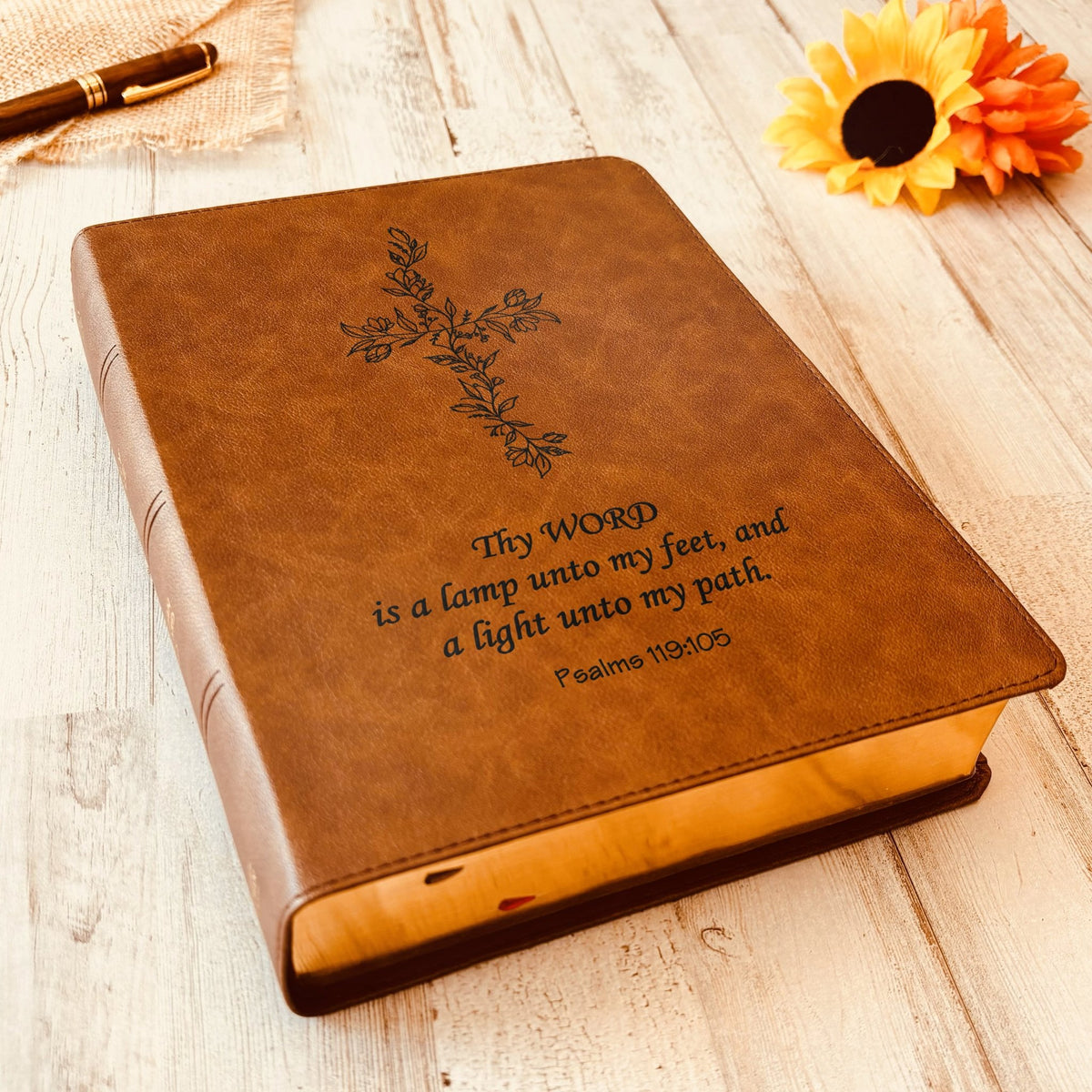 Personalized CSB Bible: Create Your Own Custom Engraved Design with a Designer, Large Print Wide - Margin Christian Standard Holy Bible - Religious Books - Aylev