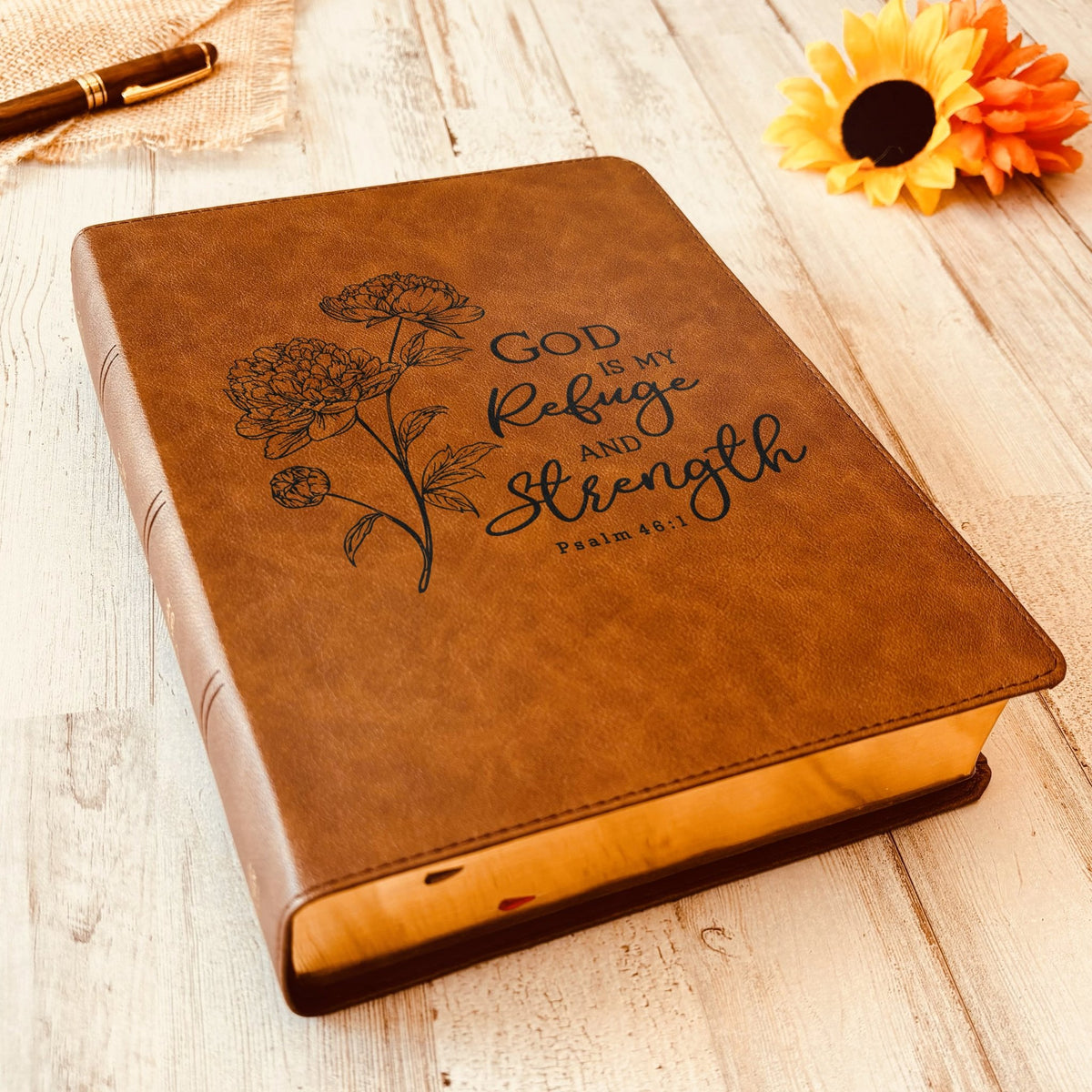 Personalized CSB Bible: Create Your Own Custom Engraved Design with a Designer, Large Print Wide - Margin Christian Standard Holy Bible - Religious Books - Aylev