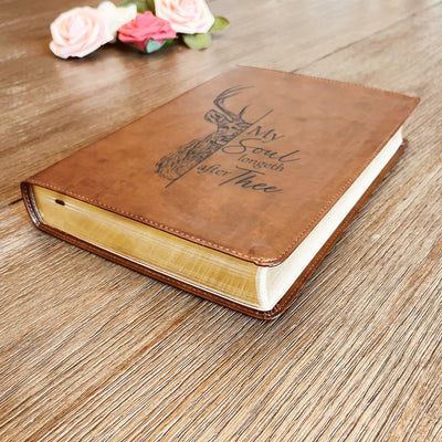 Personalized ESV Bible | Custom Bible Engraved English Standard Version | Christian Gifts Religious Gifts Baptism Gifts ESV Bible Women Men