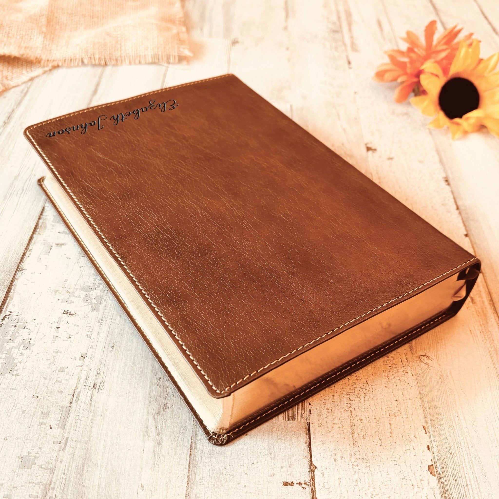 Personalized NKJV Bible with Name Engraved, NKJV Wide-Margin Bible, Custom Bible Engraved Name, New King James Holy Bible, Baptism Gifts