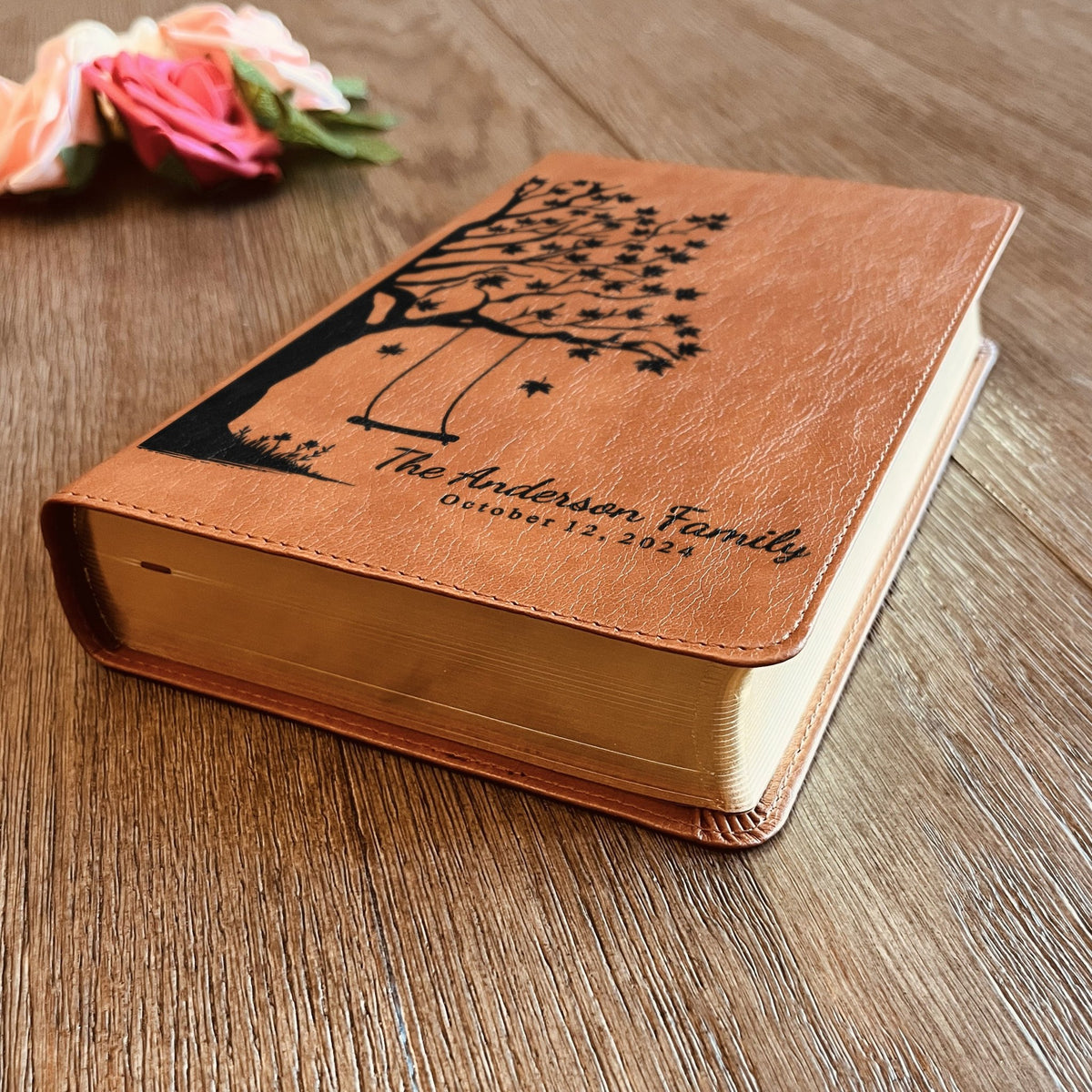 Personalized Family Bible, Custom ESV/RVR Biblia en Español Personalizada, Biblia Reina Valera 1960 en espanol Spanish Bible Christian Gifts - Religious Books - Aylev
