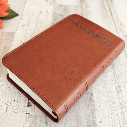 Personalized ESV Pocket Bible with Name Engraved, Small Bible, Custom Bible Name Engraved, English Standard Version, Christian Gifts - Religious Books - Aylev
