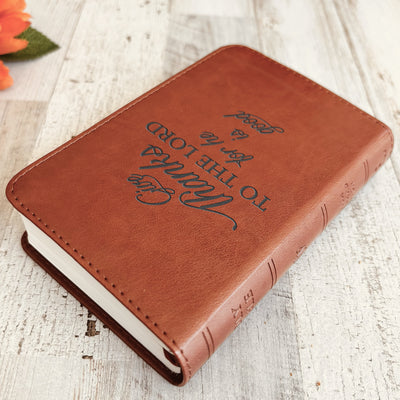 Personalized ESV Pocket Bible | Small Bible | Custom Bible Engraved English Standard Version Christian Gifts Compact Bible Baptism Gifts