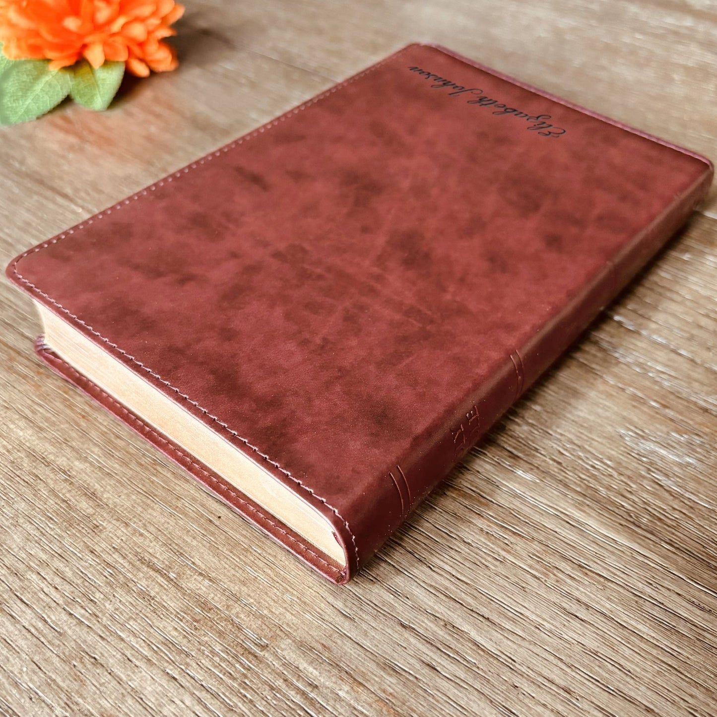 Personalized ESV Bible with Name Engraved, Large Print Thinline Bible, Custom Bible Name Engraved, English Standard Version, Baptism Gifts - Religious Books - Aylev