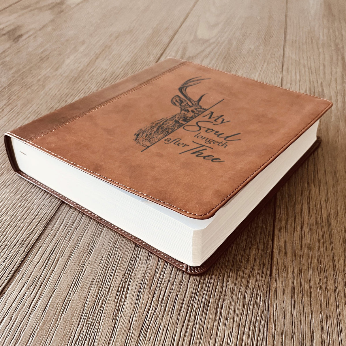 Personalized ESV Bible: Create Your Own Custom Engraved Design with a Designer, Double Column Journaling Study English Standard Holy Bible - Religious Books - Aylev