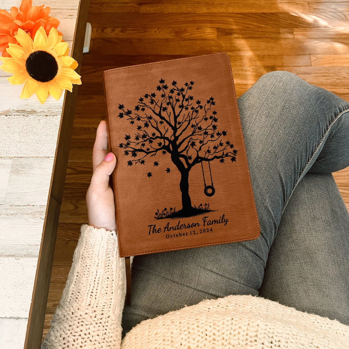 Personalized Family Bible, Custom NLT Family Tree Reference Bible, Engraved Bible, Wedding Bible, Christian Gifts, Family Bible for Wedding - Religious Books - Aylev