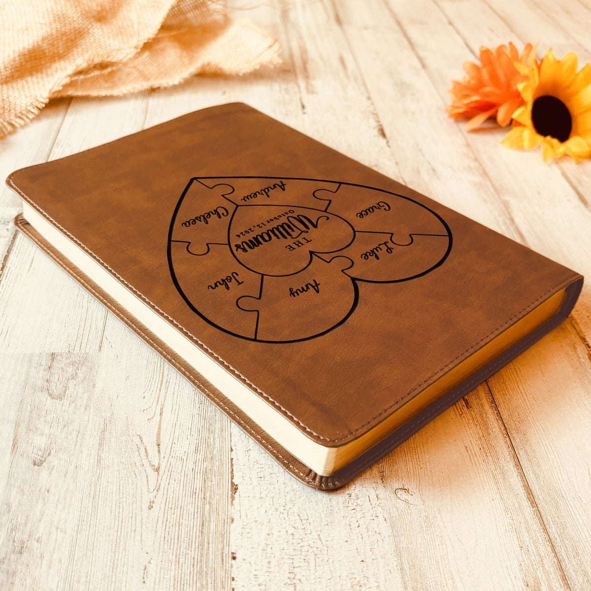 Personalized Family Bible, Custom NLT Reference Family Bible, Engraved Bible, Wedding Bible, Christian Gifts, Family Bible for Wedding - Religious Books - Aylev