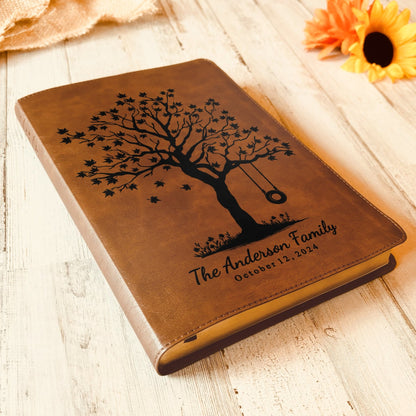 Personalized Family Bible, Custom NLT Family Tree Reference Bible, Engraved Bible, Wedding Bible, Christian Gifts, Family Bible for Wedding - Religious Books - Aylev