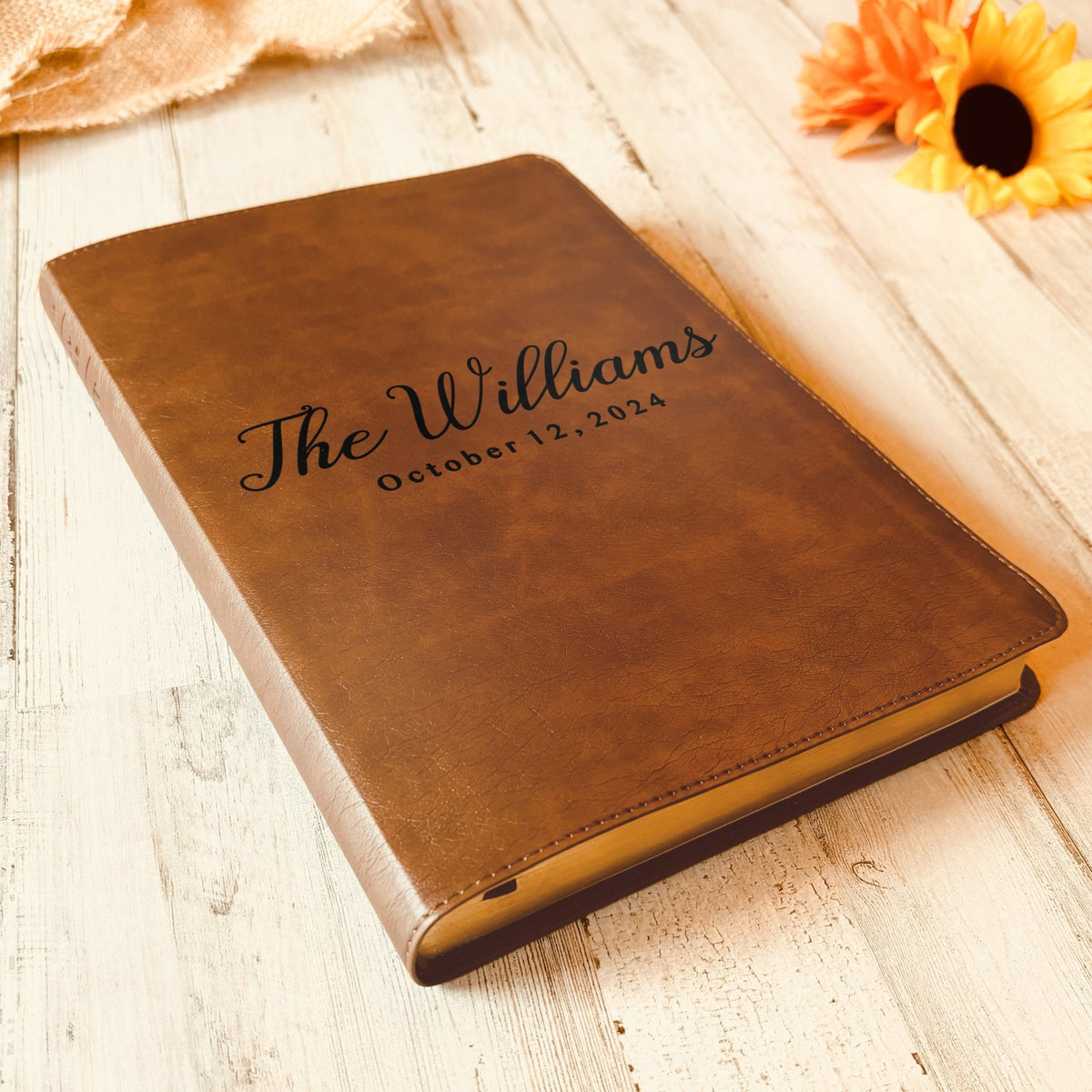Personalized Family Bible, Custom NLT Reference Family Bible, Engraved Bible, Wedding Bible, Christian Gifts, Family Bible for Wedding - Religious Books - Aylev