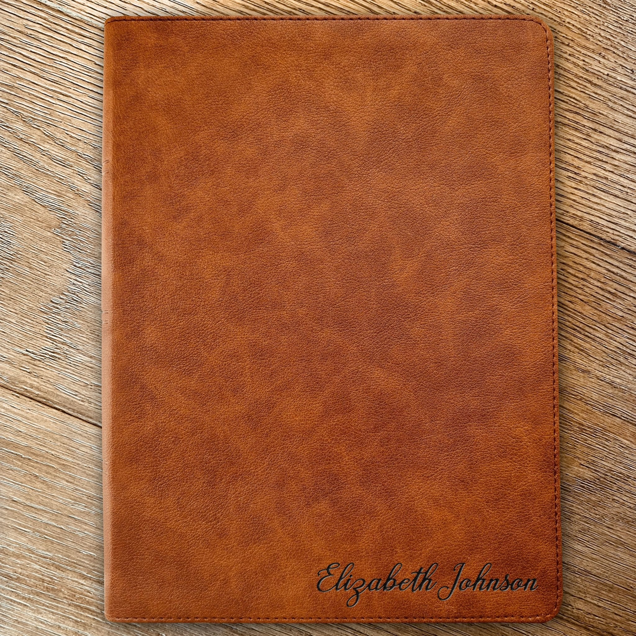 Personalized CSB Bible with Name Engraved, CSB Wide-Margin Bible, Custom Bible Name Engraved, Christian Standard Holy Bible, Baptism Gifts - Religious Books - Aylev