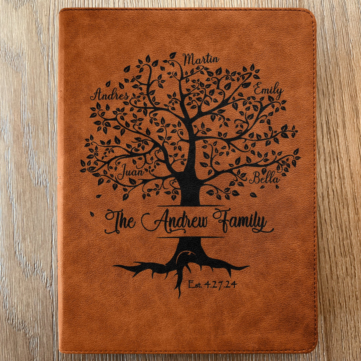Personalized Family Bible, Custom CSB Family Tree Wide - Margin Bible, Engraved Bible, Wedding Bible, Christian Gifts Family Bible for Wedding - Religious Books - Aylev