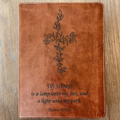 Personalized ESV Bible | Custom Bible Engraved English Standard Version | Christian Gifts Religious Gifts Baptism Gifts ESV Bible Women Men