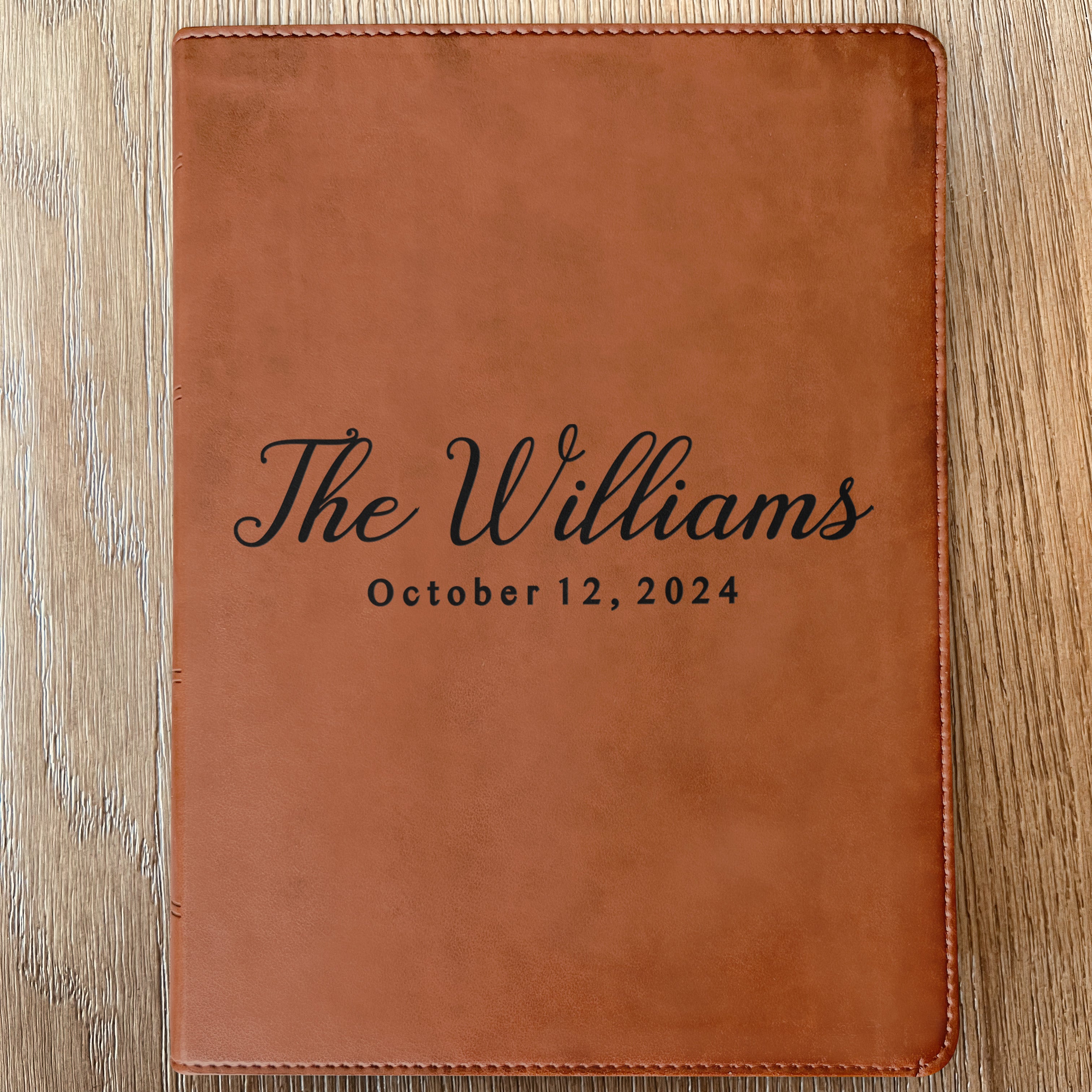 Personalized Family Bible, Custom ESV Wide-Margin Reference Bible, Engraved Bible, Wedding Bible, Christian Gifts, Family Bible for Wedding