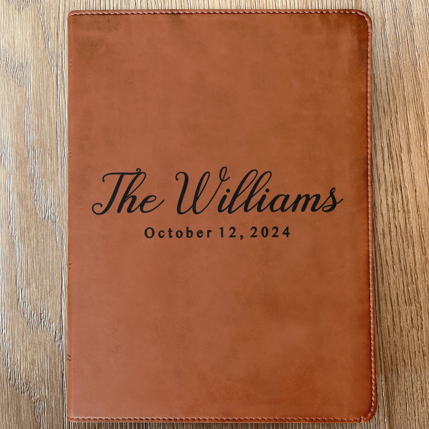 Personalized Family Bible, Custom ESV Wide-Margin Reference Bible, Engraved Bible, Wedding Bible, Christian Gifts, Family Bible for Wedding