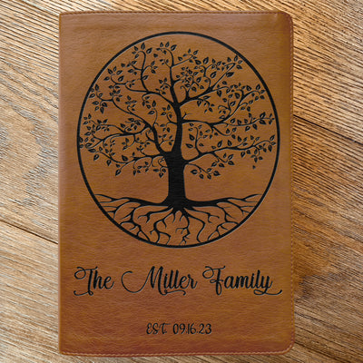 Personalized Family Bible | Custom NLT Family Tree Bible | Engraved Bible Wedding Bible | Christian Gifts Family Bible for Wedding