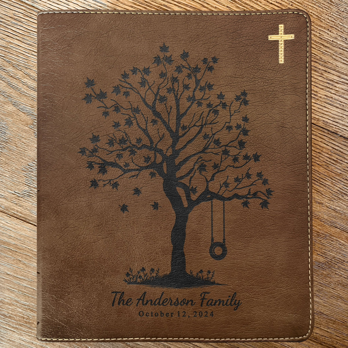 Personalized Family Bible, Custom NIV Family Tree Journaling Bible, Engraved Bible, Wedding Bible, Anniversary Gifts Family Bible for Wedding - Religious Books - Aylev