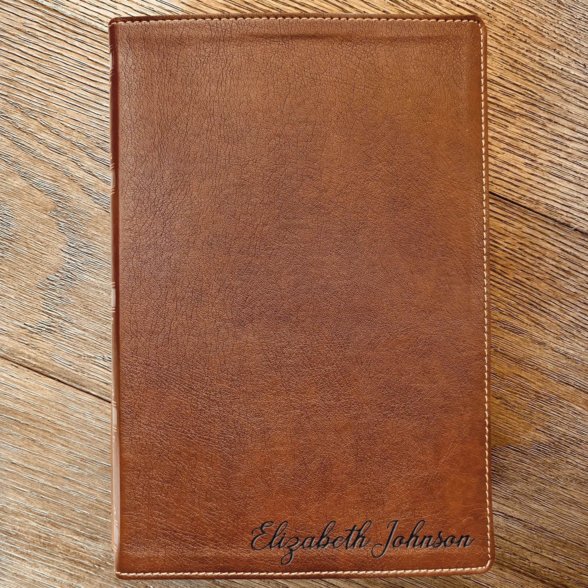 Personalized NKJV Bible with Name Engraved, NKJV Wide-Margin Bible, Custom Bible Engraved Name, New King James Holy Bible, Baptism Gifts