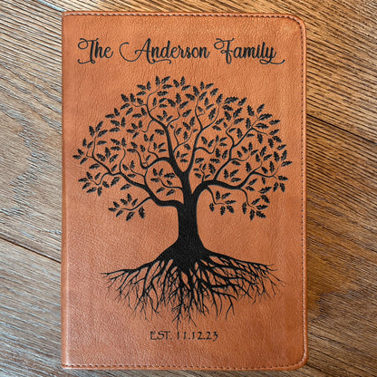 Personalized Family Bible, Custom ESV/RVR Biblia en Español Personalizada, Biblia Reina Valera 1960 en espanol Spanish Bible, Christian Gifts - Religious Books - Aylev