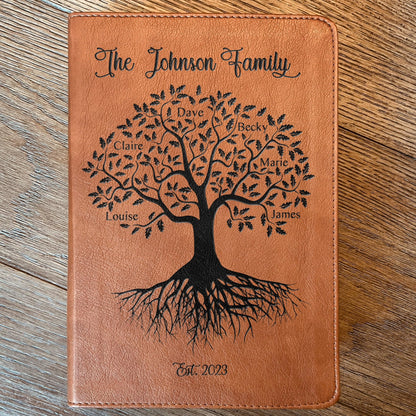 Personalized Family Bible, Custom ESV/RVR Biblia en Español Personalizada, Biblia Reina Valera 1960 en espanol Spanish Bible, Christian Gifts - Religious Books - Aylev