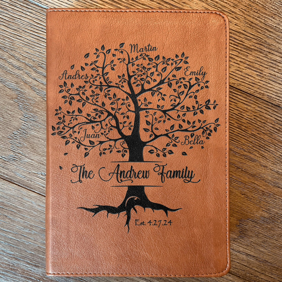 Personalized Family Bible, Custom ESV/RVR Biblia en Español Personalizada, Biblia Reina Valera 1960 en espanol Spanish Bible, Christian Gifts - Religious Books - Aylev