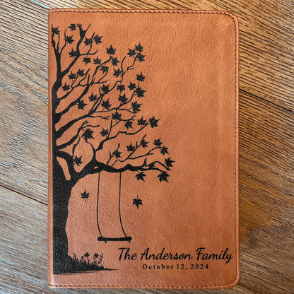 Personalized Family Bible, Custom ESV/RVR Biblia en Español Personalizada, Biblia Reina Valera 1960 en espanol Spanish Bible Christian Gifts - Religious Books - Aylev