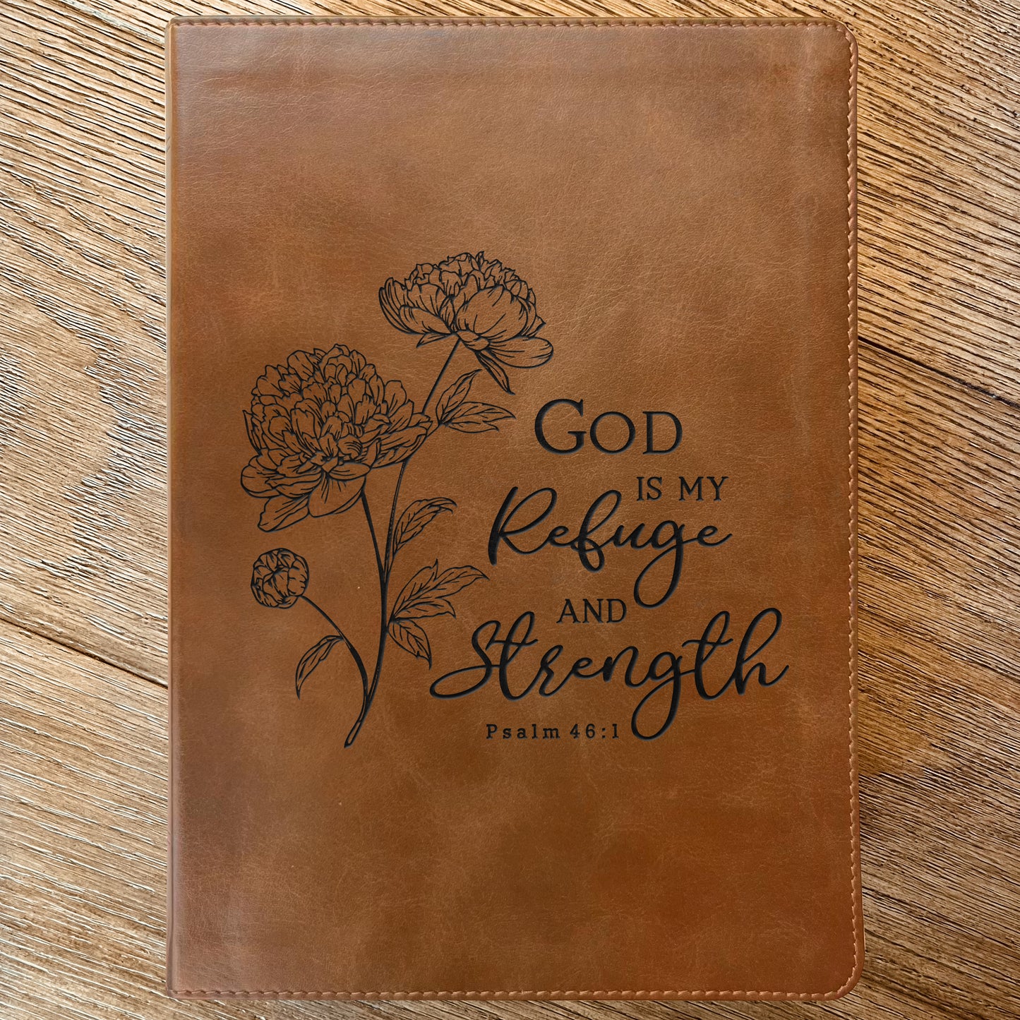 Personalized ESV Bible: Create Your Own Custom Engraved Design with a Designer, Large Print Double-Column Format English Standard Holy Bible