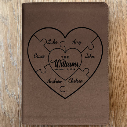 Personalized Family Bible, Custom ESV Single Column Journaling Family Bible, Engraved Bible, Wedding Gifts Christian Gifts Anniversary Gifts - Religious Books - Aylev