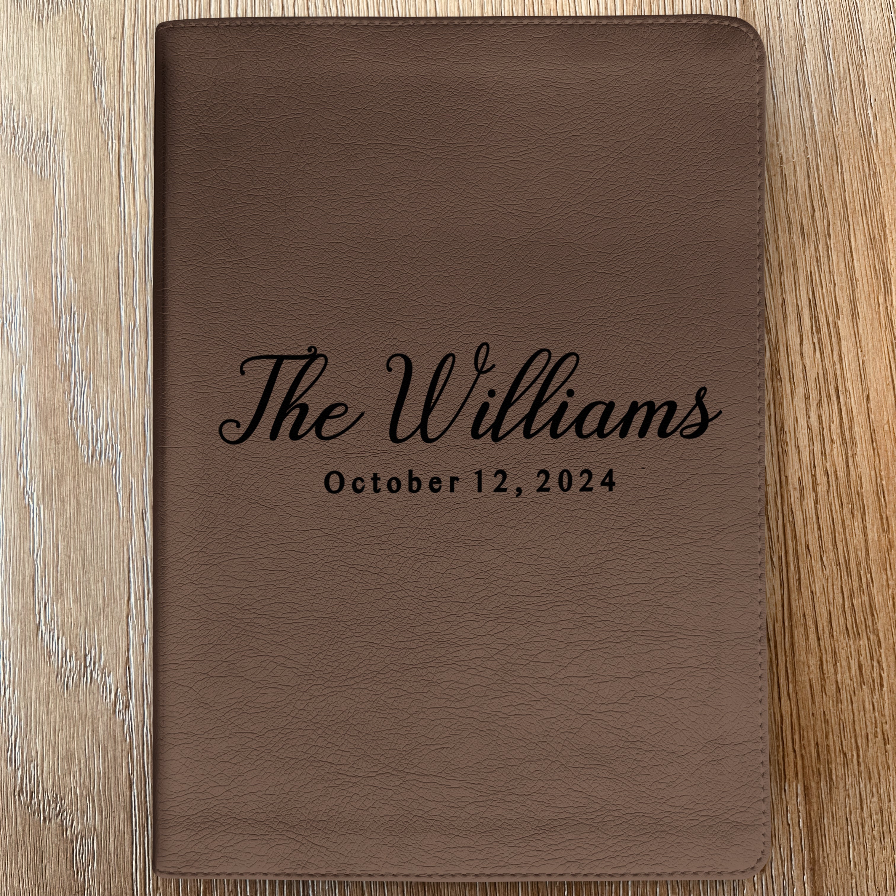 Personalized Family Bible, Custom ESV Single Column Journaling Family Bible, Engraved Bible, Wedding Gifts Christian Gifts Anniversary Gifts