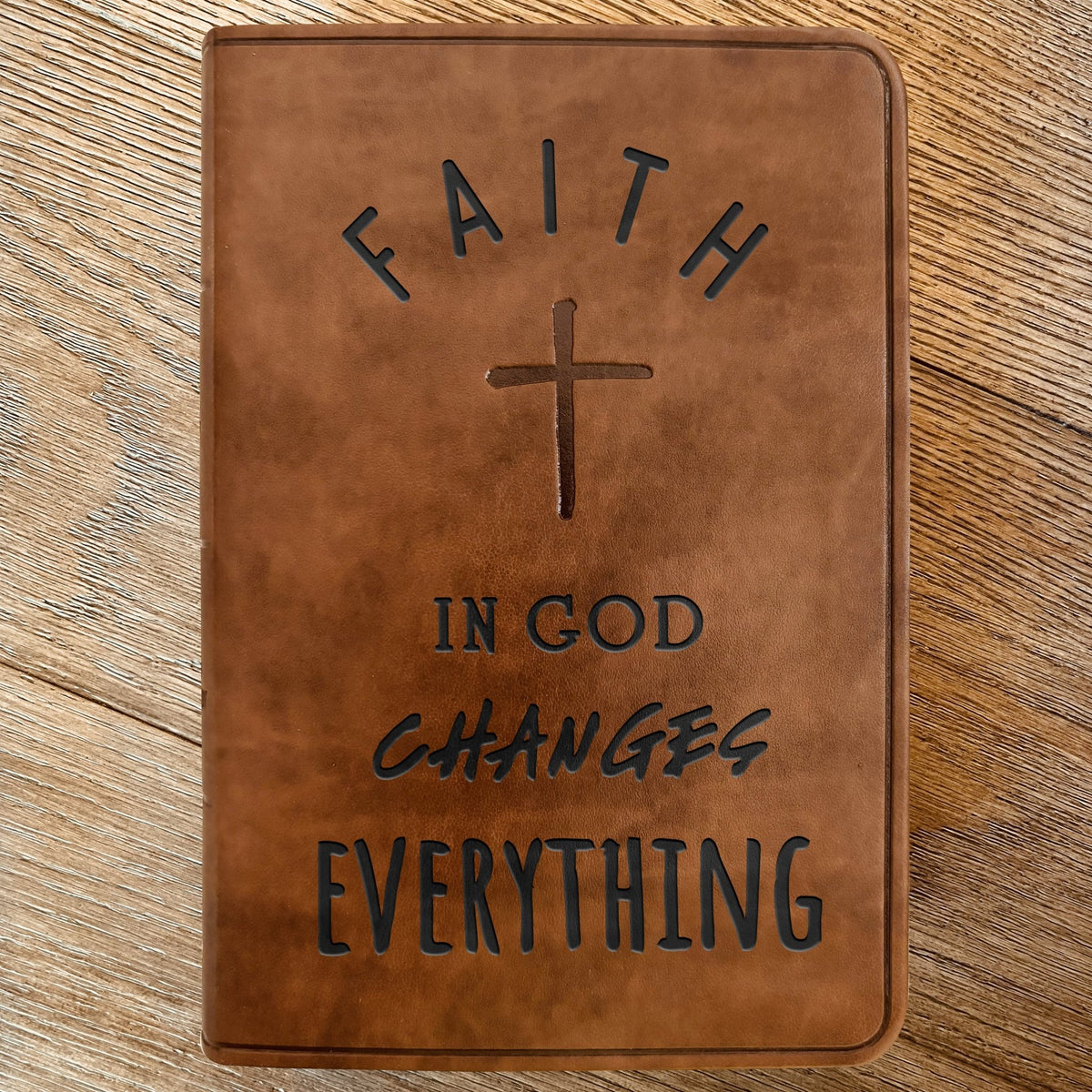 Personalized KJV Bible with a custom engraved cover design by Aylev
