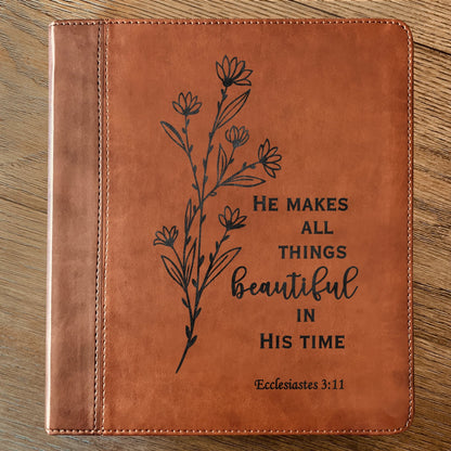 Custom Engraved ESV Journaling Study Bible, Wide Margin Note - Taking Bible, Personalized Christian Gift, Baptism Gift for Women - Religious Books - Aylev