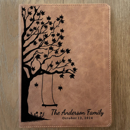 Personalized Family Bible, Custom KJV Family Tree Wide - Margin Bible, Engraved Bible, Wedding Bible, Christian Gifts Family Bible for Wedding - Religious Books - Aylev