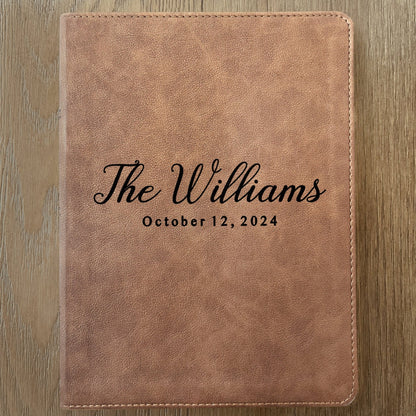 Personalized Family Bible, Custom KJV Wide - Margin Family Bible, Engraved Bible, Wedding Bible, Christian Gifts, Family Bible for Wedding - Religious Books - Aylev