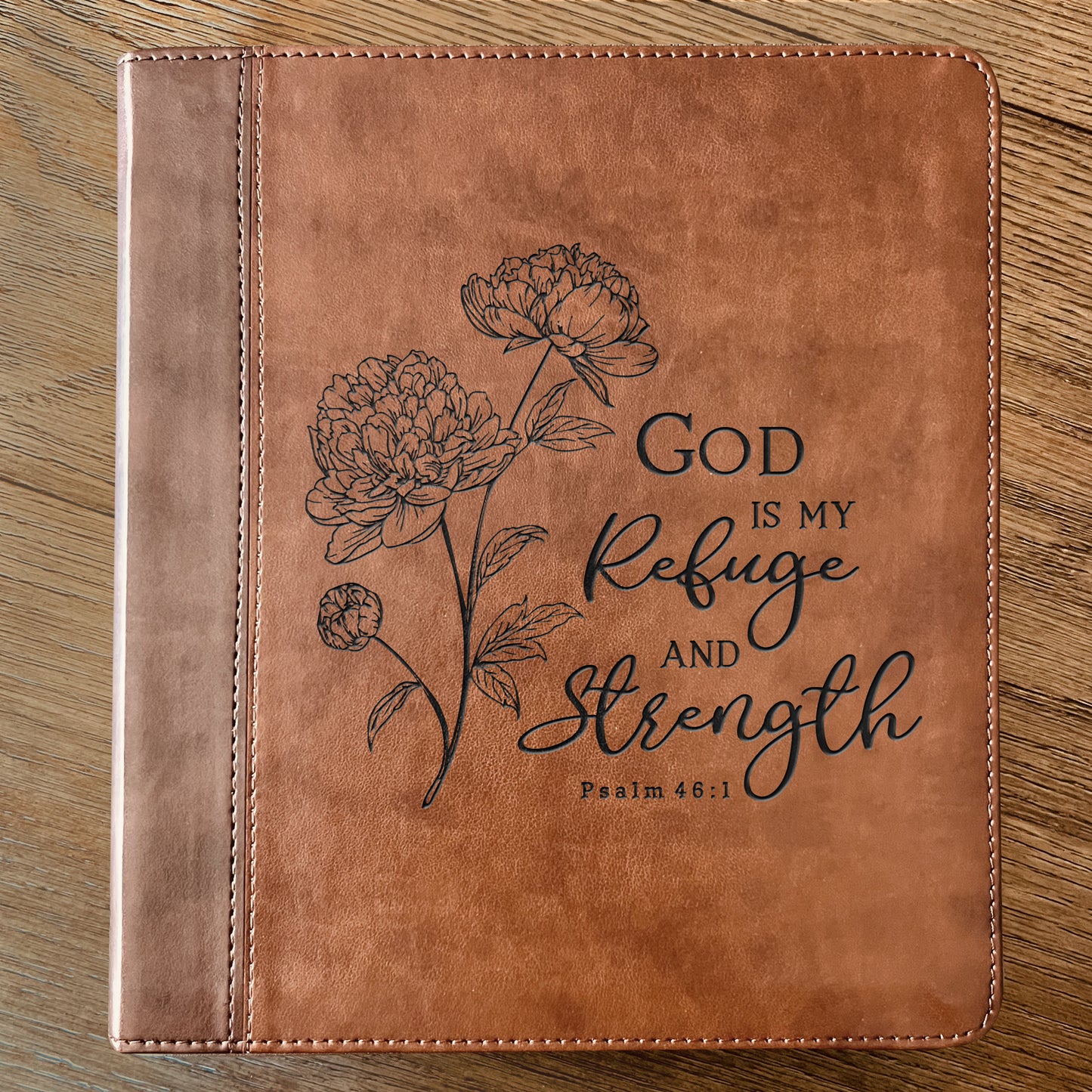 Personalized ESV Bible: Create Your Own Custom Engraved Design with a Designer, Double Column Journaling Study English Standard Holy Bible