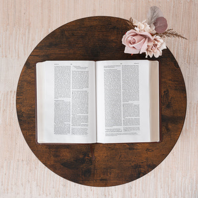 Personalized ESV Bible with Name Engraved, ESV Wide Margin Holy Bible, Custom Bible Engraved Name, English Standard Version Christian Gifts