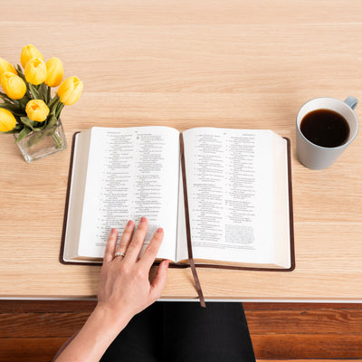 Personalized ESV Bible with Name Engraved, ESV Wide Margin Holy Bible, Custom Bible Engraved Name, English Standard Version Christian Gifts