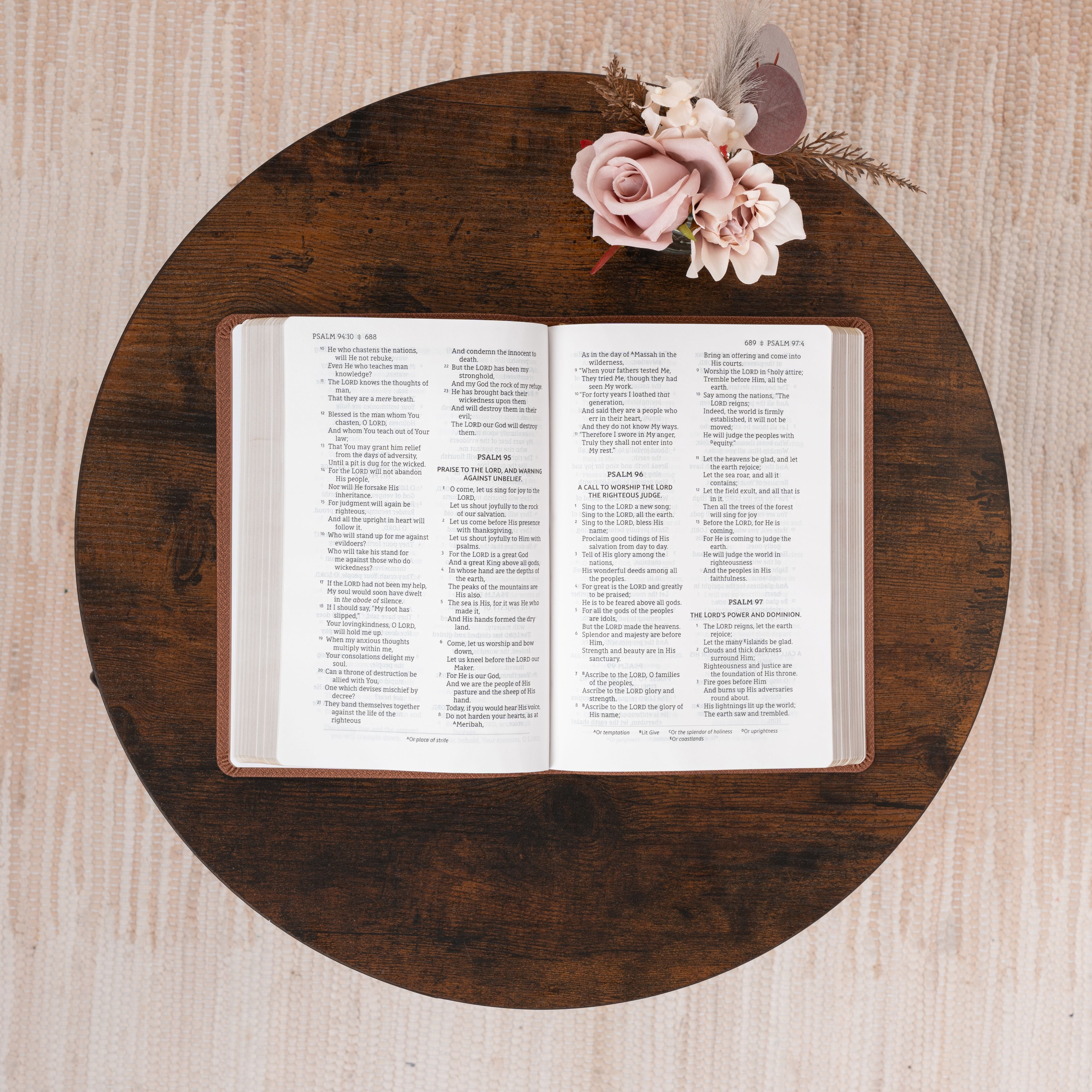 Personalized NASB Thinline Bible, Knight Warrior Design, Custom Engraved Name, Christian Gift for Him