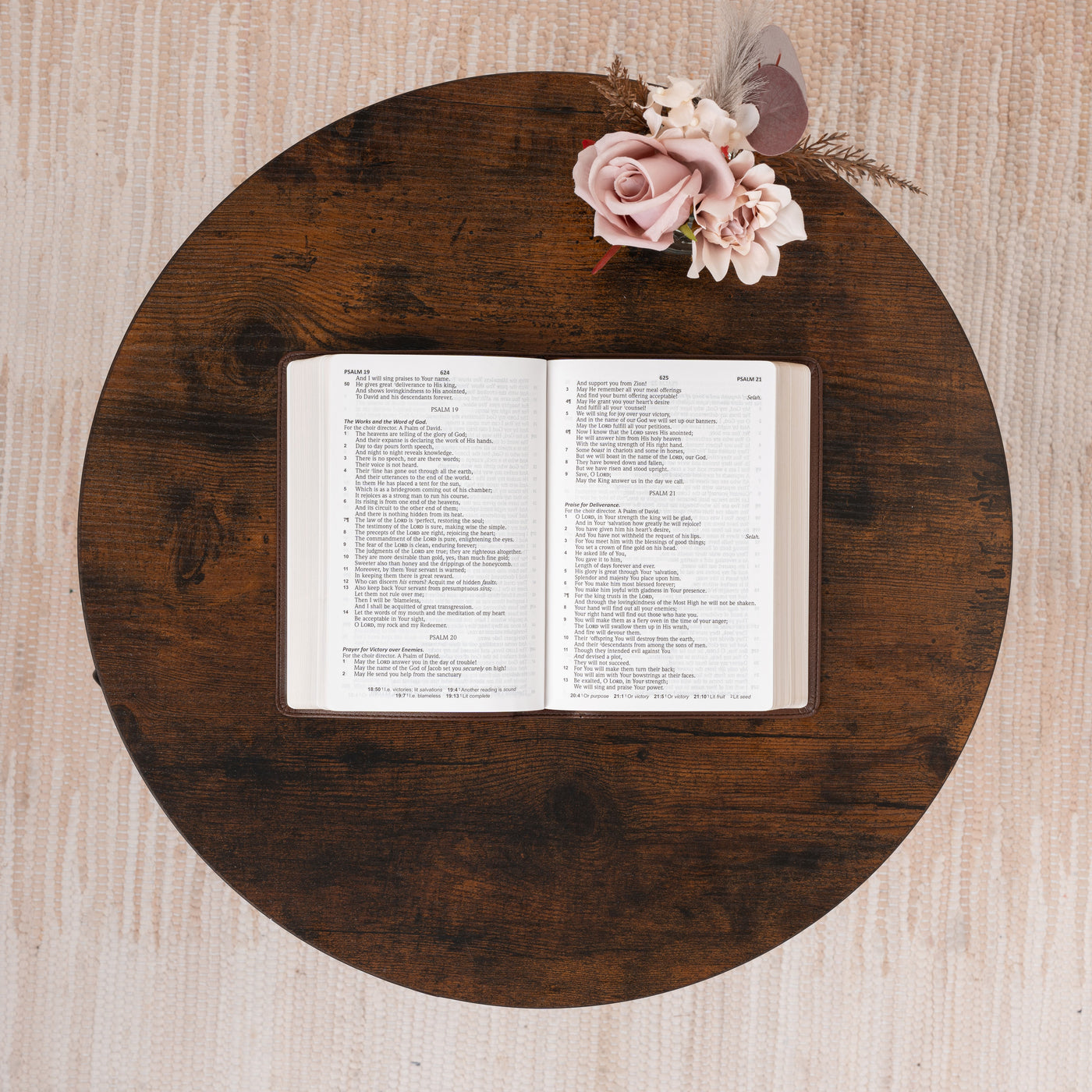 Personalized NASB Large Print Compact Bible, Your Photo Engraved, New American Standard Custom Engraved Bible, Christian Gifts, Baptism Gift