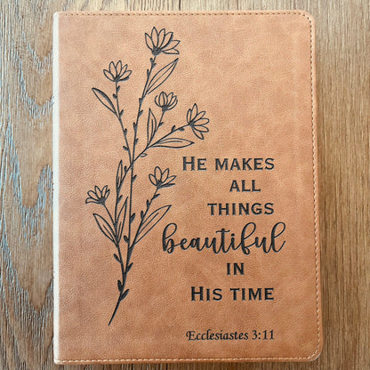 Custom KJV Bible, Wide - Margin Bible, Custom Bible Engraved King James Version, Christian Gifts, Baptism Gifts, KJV Bible Women Men - Religious Books - Aylev