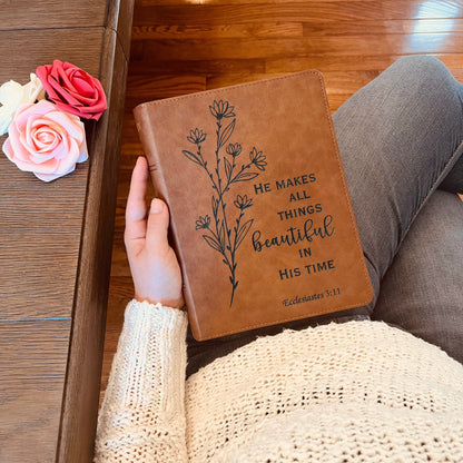 Custom KJV Bible, Wide - Margin Bible, Custom Bible Engraved King James Version, Christian Gifts, Baptism Gifts, KJV Bible Women Men - Religious Books - Aylev