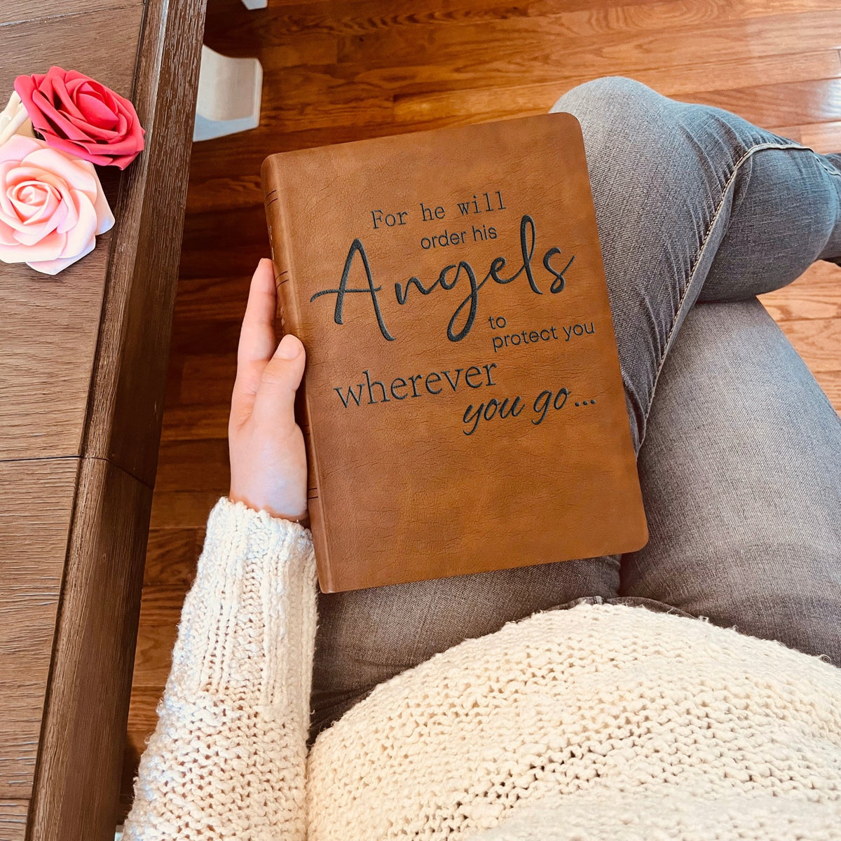 Personalized NASB Bible: Create Your Own Custom Engrave Design with a Designer, Wide - Margin Reference Bible, New American Standard Bible - Religious Books - Aylev